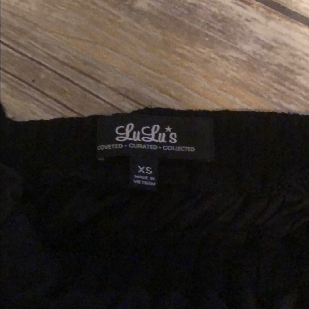Black Lulu Gown - Picture 2 of 3